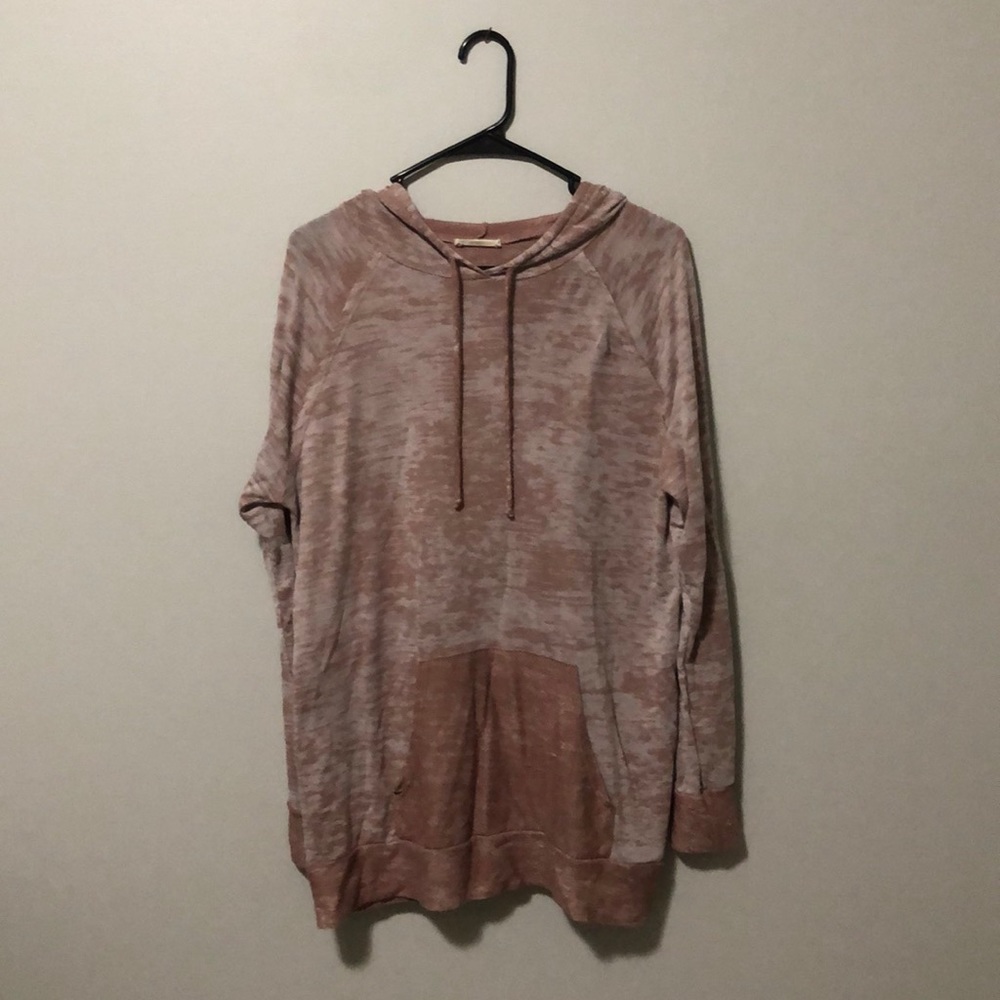 Oversized Pink Sweatshirt